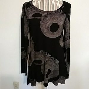 Lauren Vidal Long Sleeve Retro Tunic